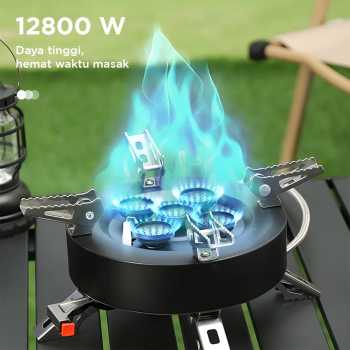 Gambar produk Mounchain Kompor Gas Portable Lipat Outdoor 5 Burner Camping Stove - MC545