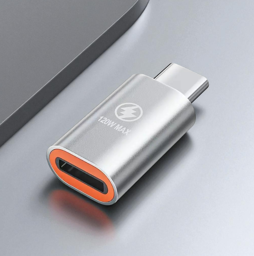 Gambar produk OLAF OTG Lightning to USB Type C Adapter Converter 120W - OL12