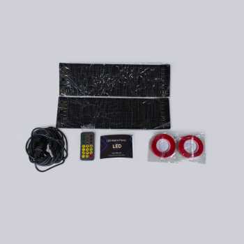 Gambar produk FITIO LED Matrix Panel Bluetooth Flexible Waterproof 34.8x10.2cm 2 PCS - F34