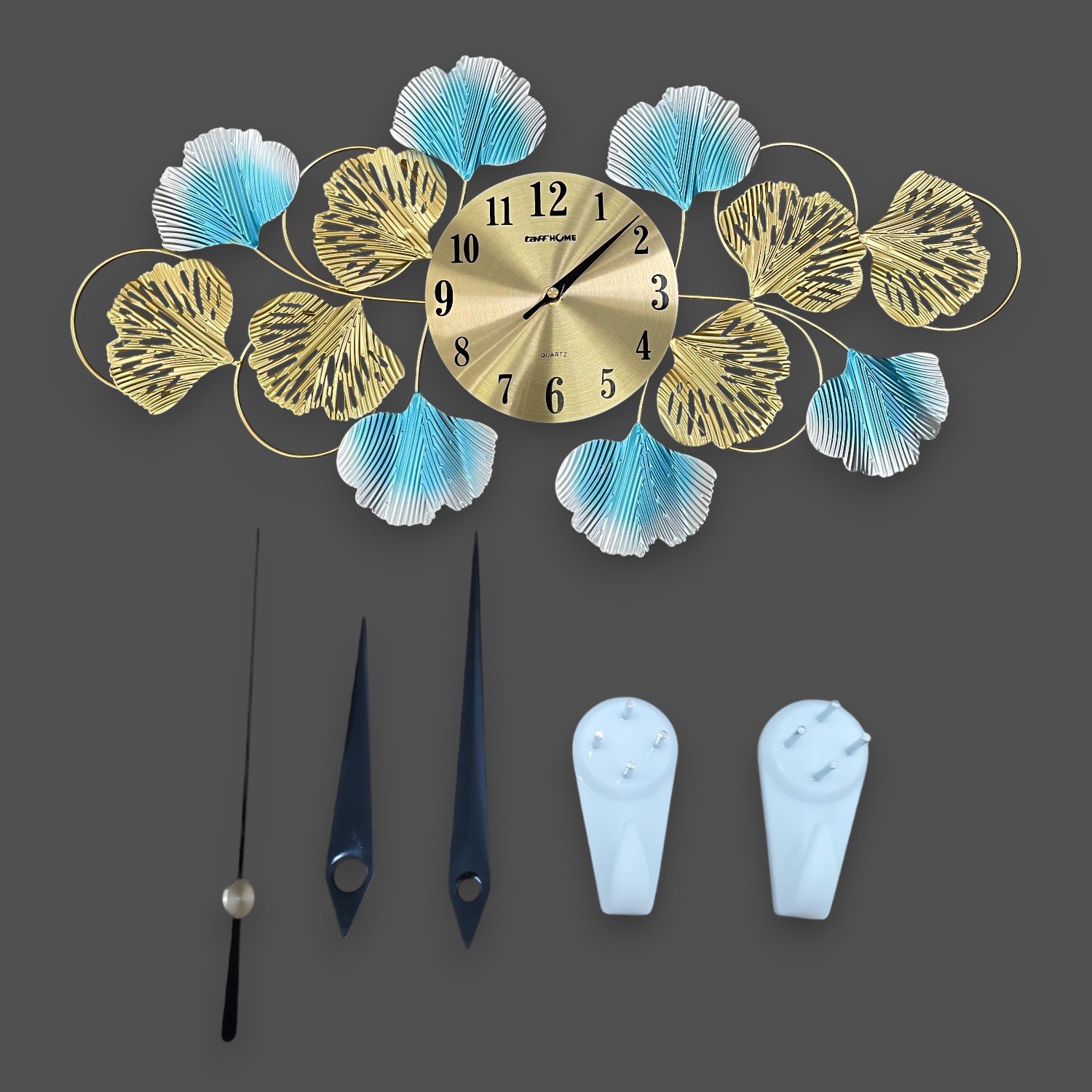 Gambar produk TaffHOME Jam Dinding Quartz Luxury European BAOCE Movement 6168 60cm - 29209BL