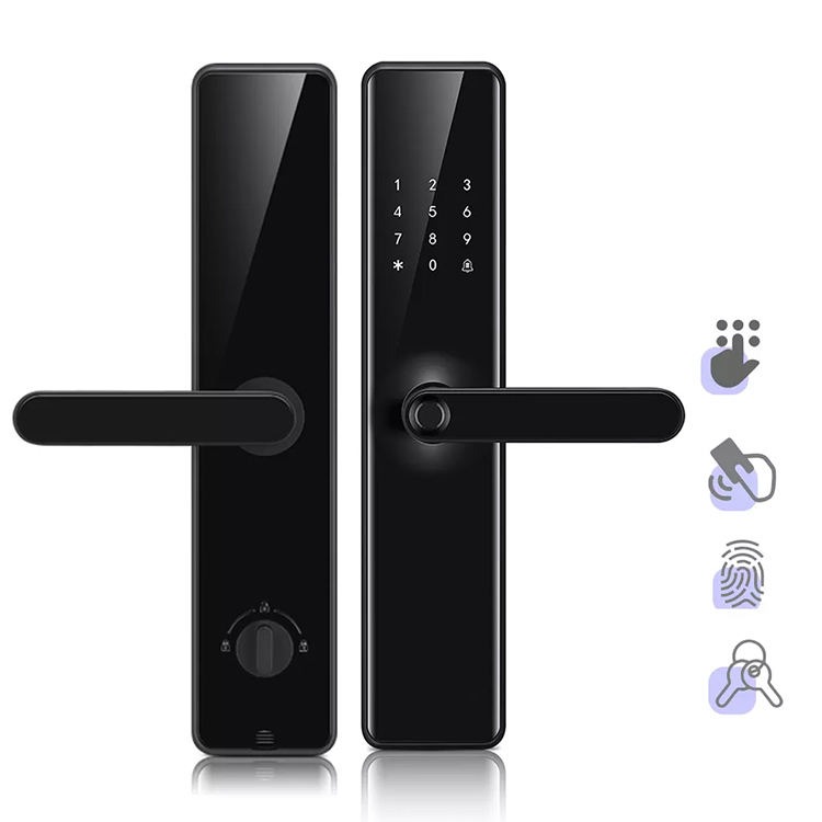 Gambar produk Benzi Smart Door Lock Fingerprint Password Card We Chat Mini Program - B21