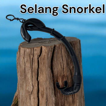 TITA Selang Snorkel Scuba Diving Foldable Flexible Silicone - TI045