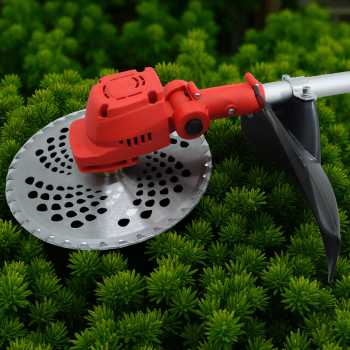 Gambar produk BORNRIN Mesin Pemotong Rumput Ranting Electric Grass Trimmer - BR12
