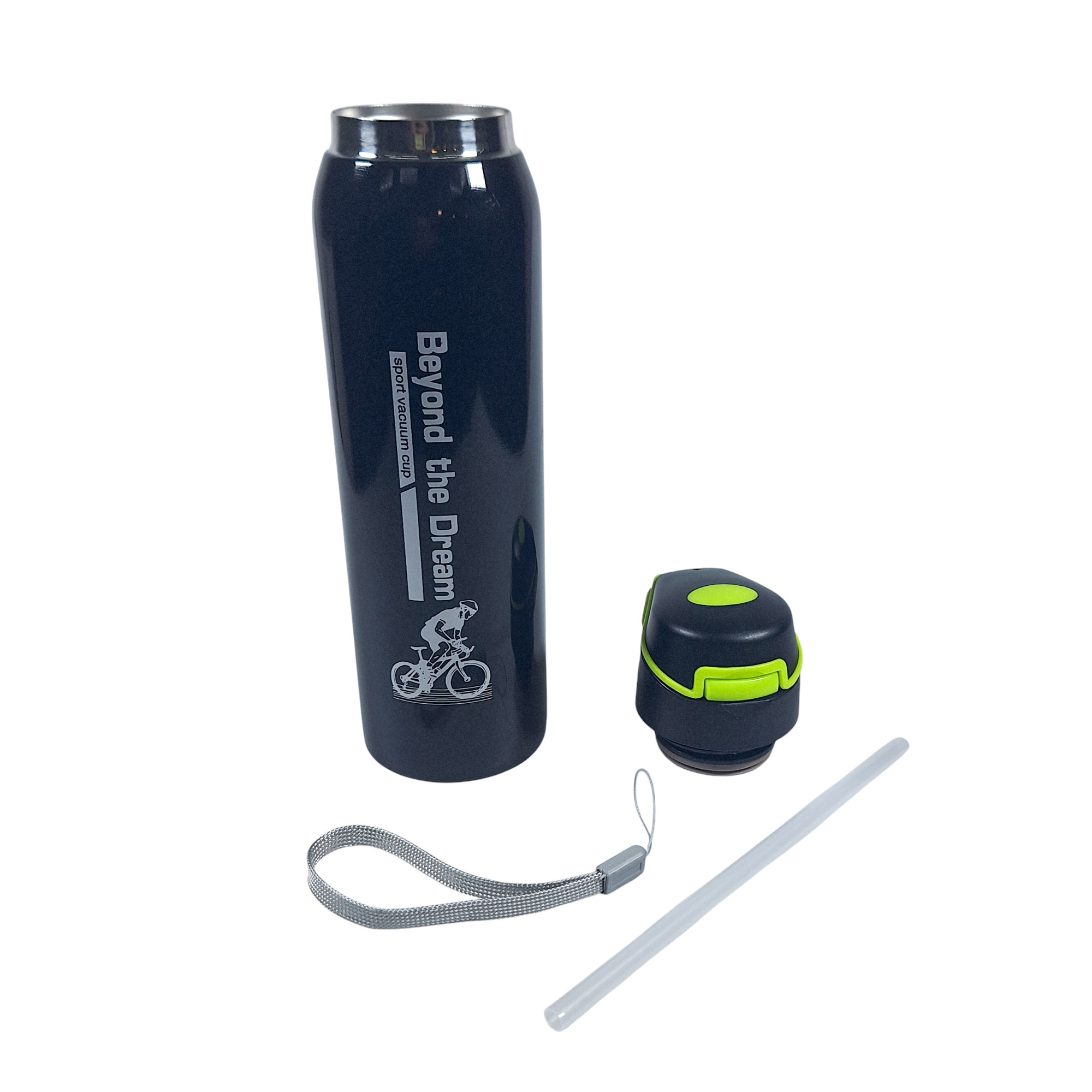 Gambar produk BAOWENBEI Botol Minum Termos Air Panas Dingin Stainless Steel 500ml - A1A0