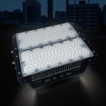 Gambar produk MEANWELL Lampu Sorot LED Outdoor Floodlight Waterproof Cool White 200W - YM-200-GL
