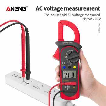 Gambar produk ANENG Digital Multimeter Voltage Tester Temperature - ST202