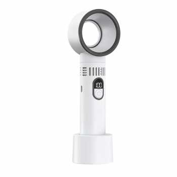 Gambar produk FENG Kipas Mini Portable Handheld Bladeless Fan 100 Speed Rechargeable - XG-360
