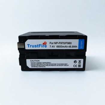 Gambar produk TrustFire Baterai Lampu LED Lighting Studio Kamera 6600mAh 7.4V - NP-F960 / NP-F970