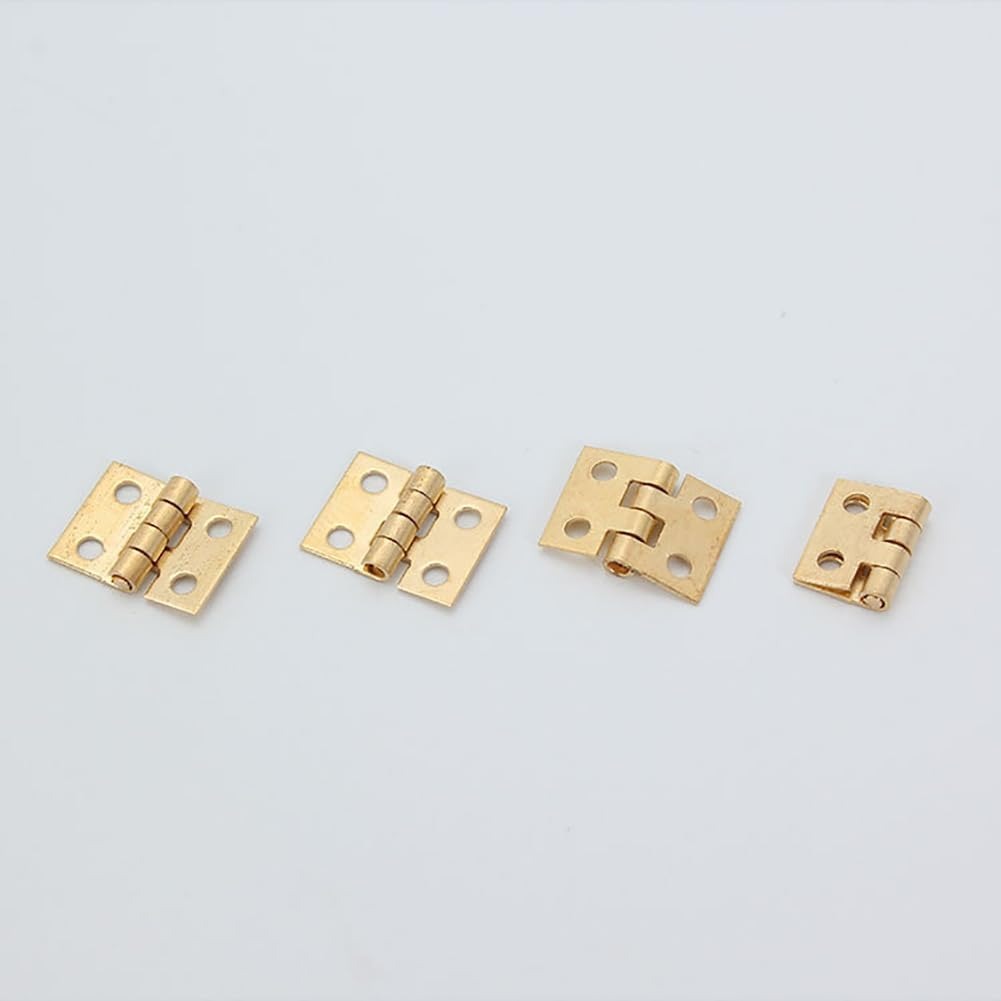 Gambar produk KitTraderEngsel Pintu Lemari Kabinet Door Hinge 4 Hole 10x8mm 10 PCS - KT581