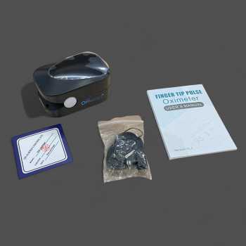 Gambar produk TaffOmicron Fingertip Pulse Oximeter Alat Ukur Saturasi Oksigen Darah - PO-C6AO