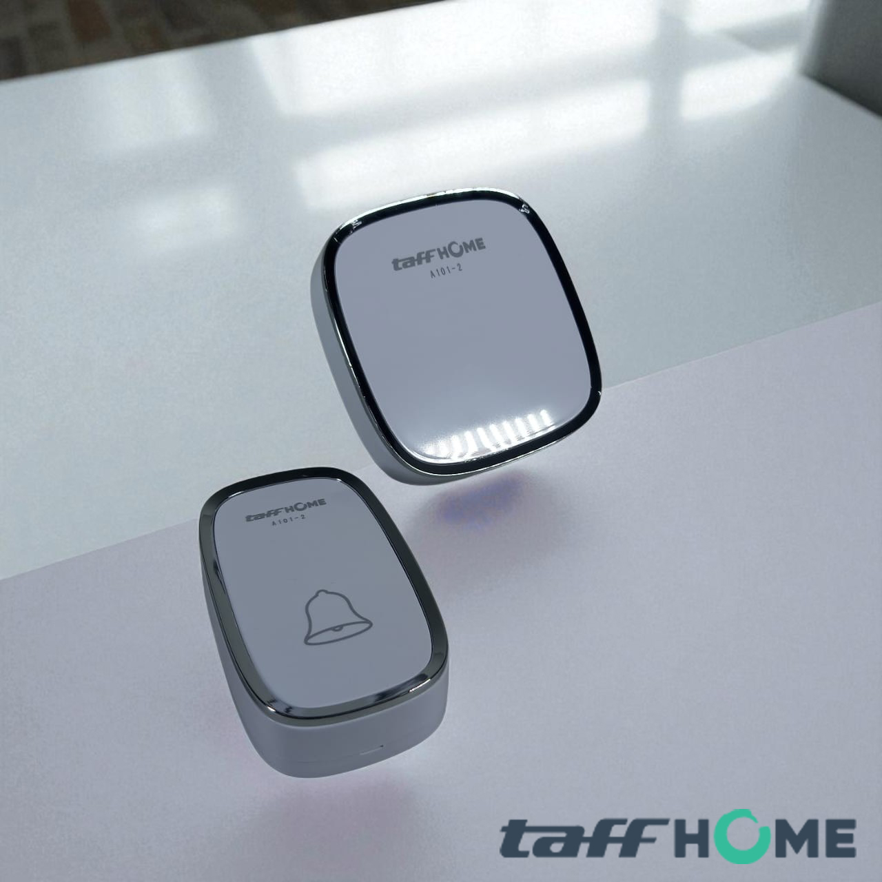 Gambar produk TaffHOME Bel Pintu Rumah Wireless Doorbells Waterproof 59 Nada 2 PCS Receiver - A101/A101-2