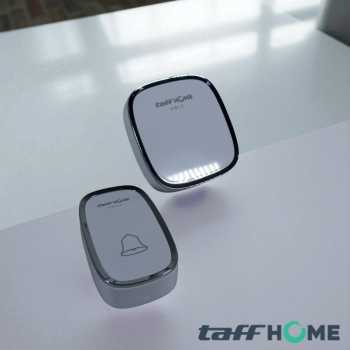 Gambar produk TaffHOME Bel Pintu Rumah Wireless Doorbells Waterproof 59 Nada 2 PCS Receiver - A101/A101-2