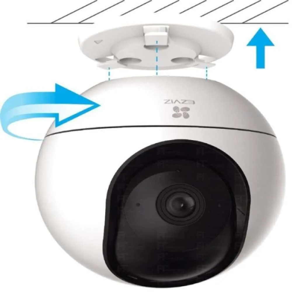 Gambar produk EZVIZ Kamera CCTV PTZ WiFi Smart IP Camera AI Tracking 3K 5MP - H6