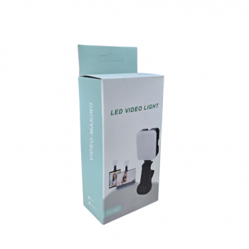 Gambar produk NAIX LED Selfie Fill Light Lampu Kamera Video Portable Tri Color 5.5W - AY-49J