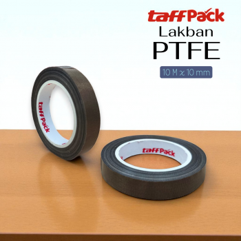Gambar produk TaffPACK Tape Lakban PTFE Heat High Temperature Insulation 10M 10mm - TF10M
