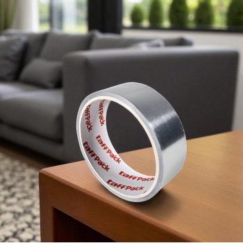 Gambar produk TaffPACK Lakban Aluminium Foil Tape Tahan Panas Anti Bocor 0.06mm 5M 30mm - INU162
