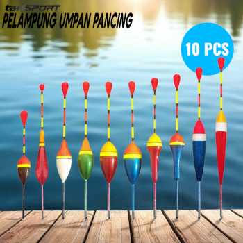 Gambar produk TaffSPORT Fishing Kumbul Pelampung Umpan Pancing Fishing Bobber 10 PCS - P016