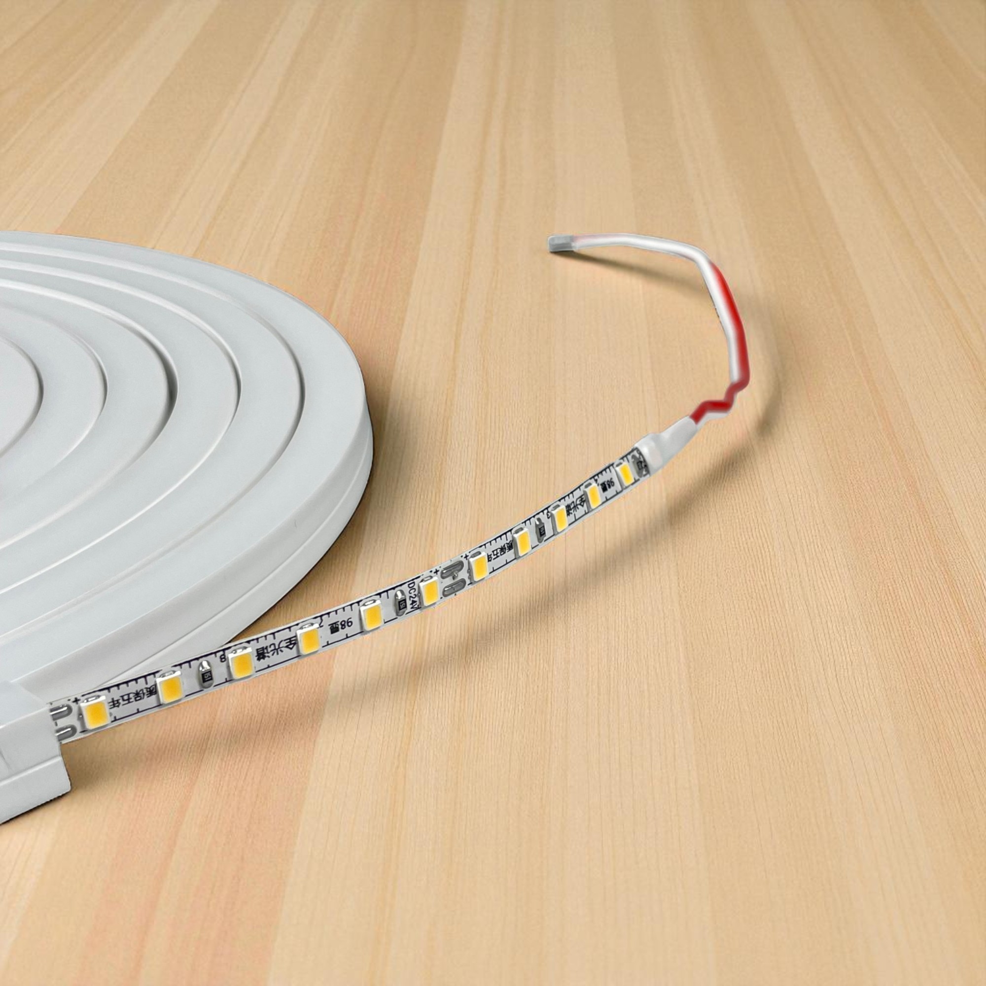 Gambar produk XNBADA Lampu LED Strip Flexible 120 LED Waterproof Natural White 5M 10mm - XNB5NW