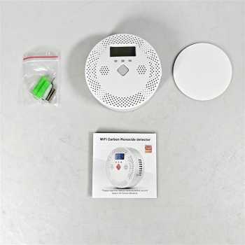 Gambar produk DYGSM Alat Pendeteksi Karbon Monoksida Smart CO Detector Tuya WiFi - DG12