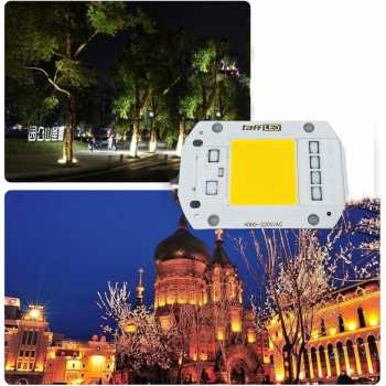 TaffLED Chip LED COB Spotlight Warm White 3000K 220V 50W - F6040