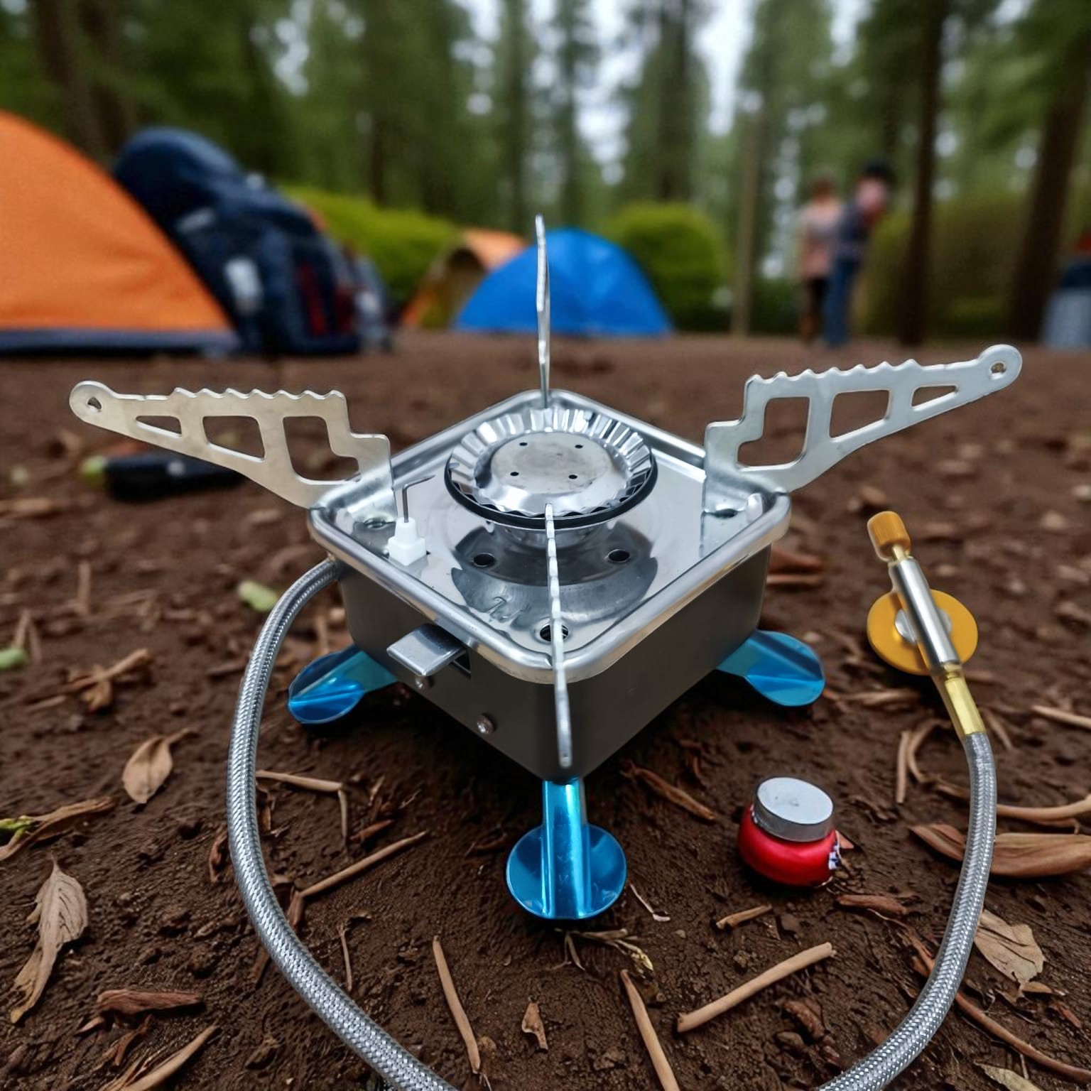 Gambar produk KOVAB Kompor Gas Portable Lipat Outdoor Ultralight Camping Stove - K-202
