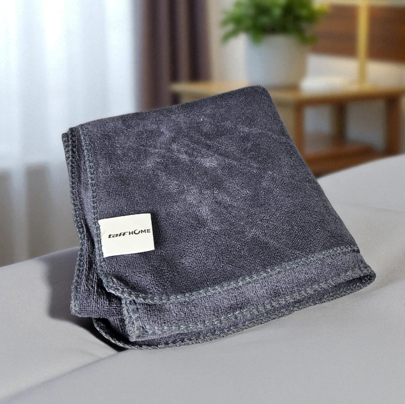 Gambar produk TaffHOME Kain Lap Microfiber Mobil High Absorption 80 GSM 35x75cm - T80