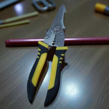 Gambar produk ZHOLIN Gunting Kawat Listrik Multifungsi Cable Cutter Stainless Steel - Z196