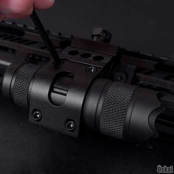 Gambar produk Gun Mount Senter Flashlight Holder 25.4mm - HS-FM001