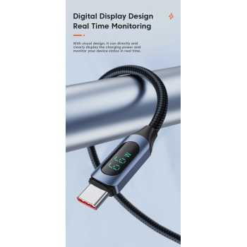 Gambar produk Toocki Kabel Charger Data USB to USB Type-C Fast Charging 66W 6A 1M - TXCT-XY01/XYA01