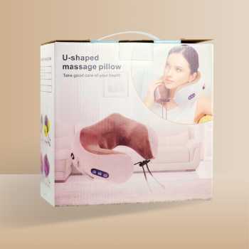 Gambar produk WTOTECH Bantal Pijat Leher Elektrik 3 Mode Neck Massager Pillow - UMP-021