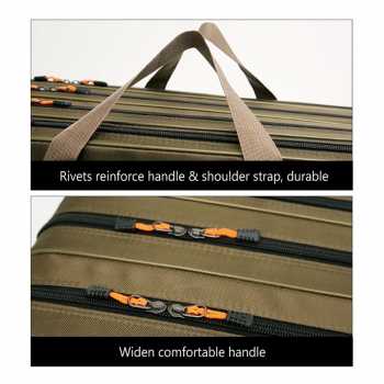 Gambar produk DYZO Tas Pancing Jumbo Multifunction Fishing Bag 1680D Oxford 2 Layer 1.2M - D200