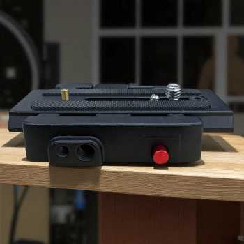Gambar produk SETTO Adaptor Tripod Quick Release Plate Aluminium 1/4 and 3/8 Inch - P200