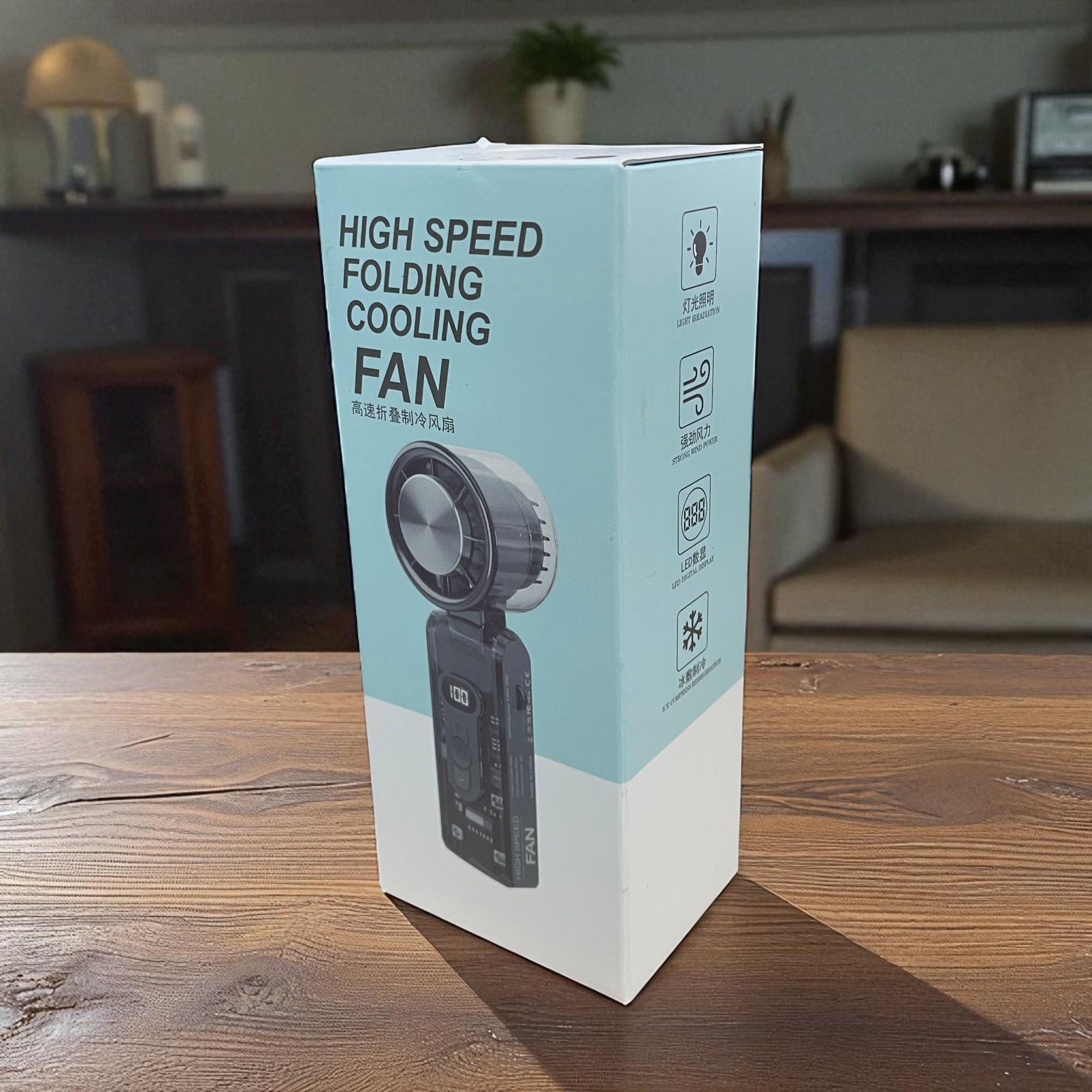 Gambar produk ManchiMi Kipas Angin Portable Handheld Pocket Fan 3600mAh 13000RPM - FC8