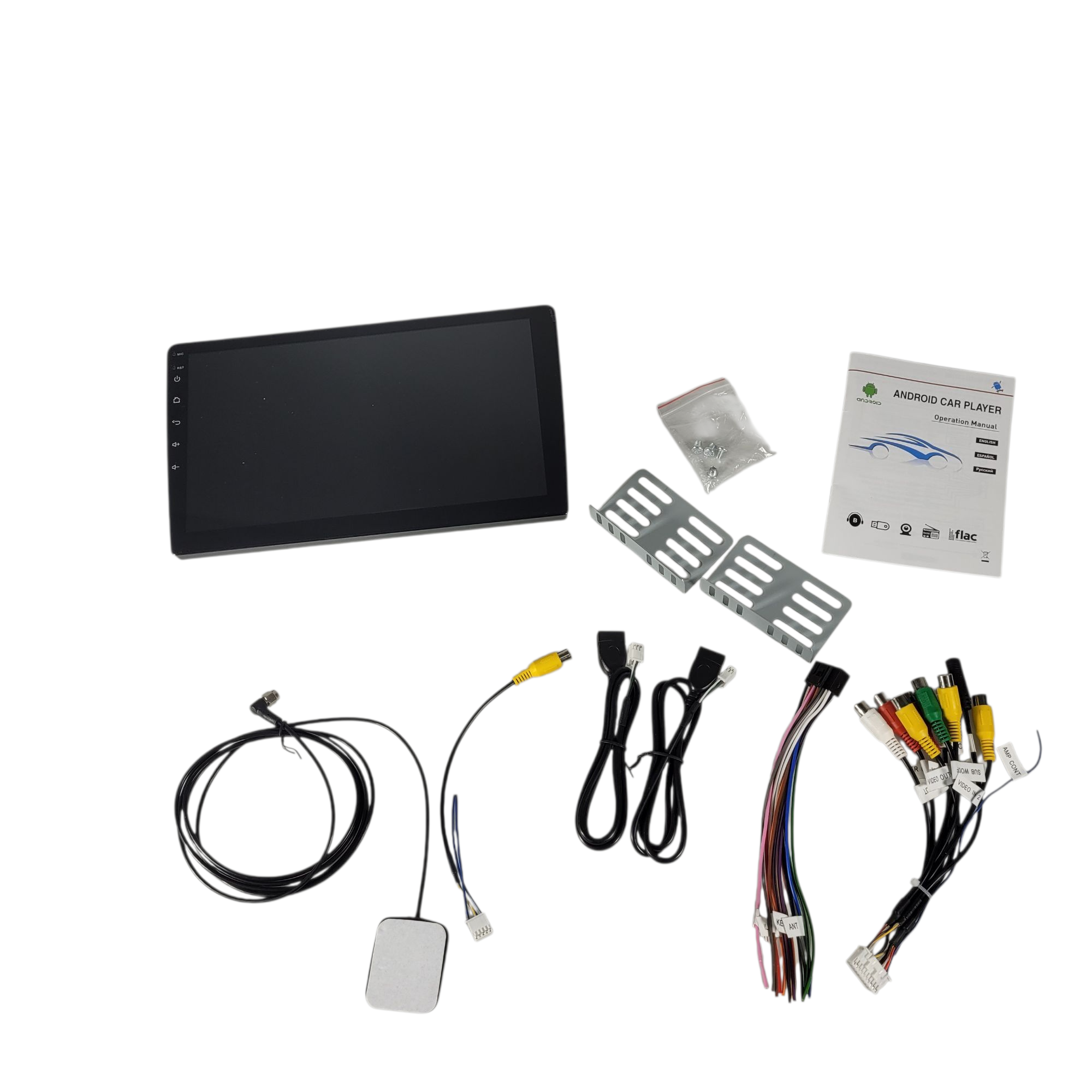 Gambar produk JIEMAO Head Unit Mobil Double Din Media Player HD WIFI GPS Android 10 Inch - 8163