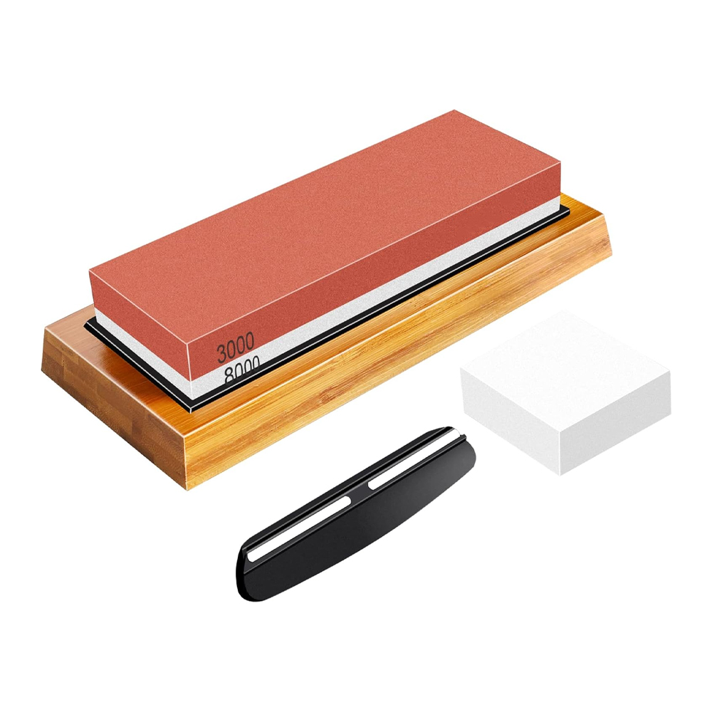 Gambar produk Chefic Batu Asah Pisau Whetstone Knife Sharpener 2 Side 3000/8000 - C380