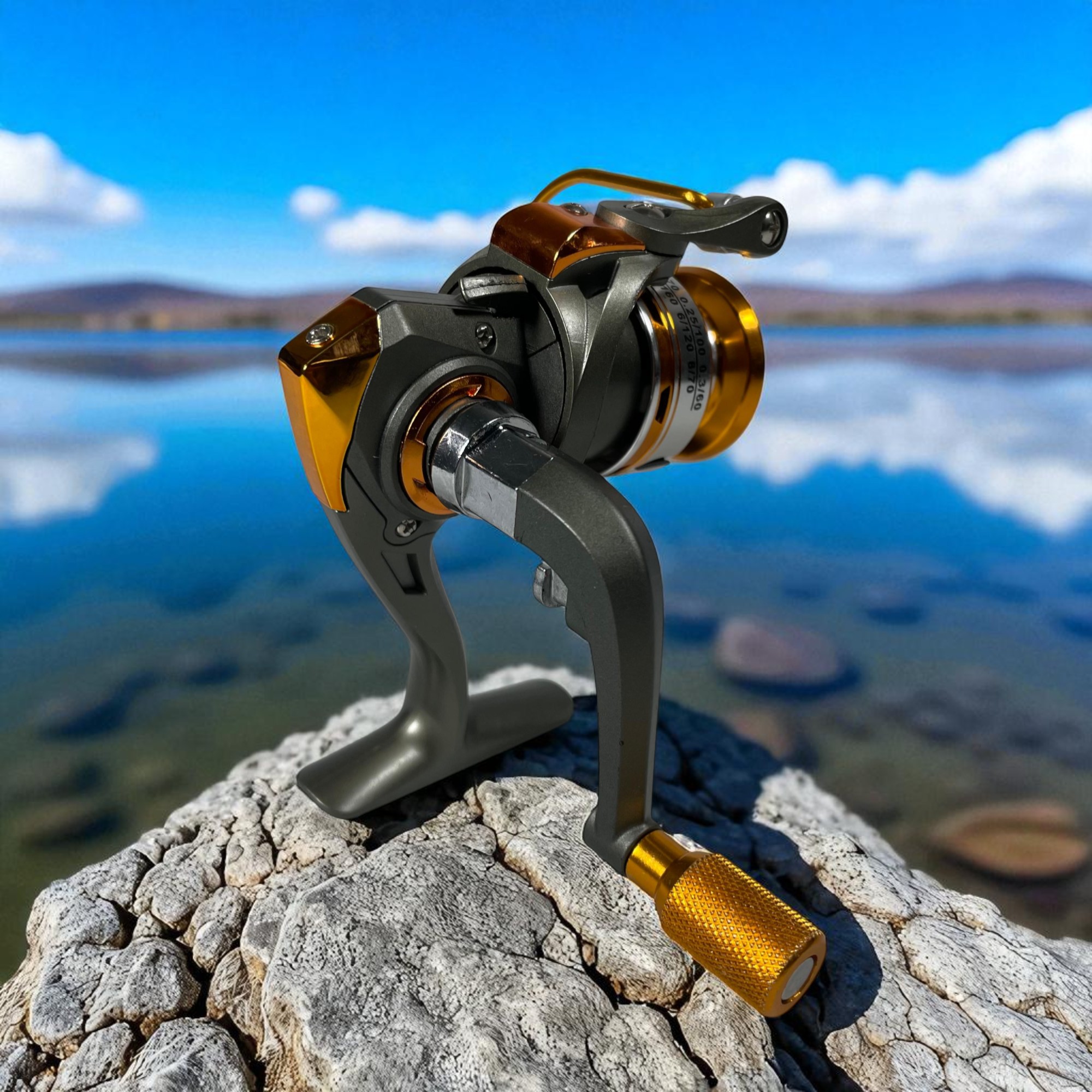 Gambar produk HaiChao Reel Pancing Spinning Fishing Reel Kumparan 12BB 5.2:1 - TH-500