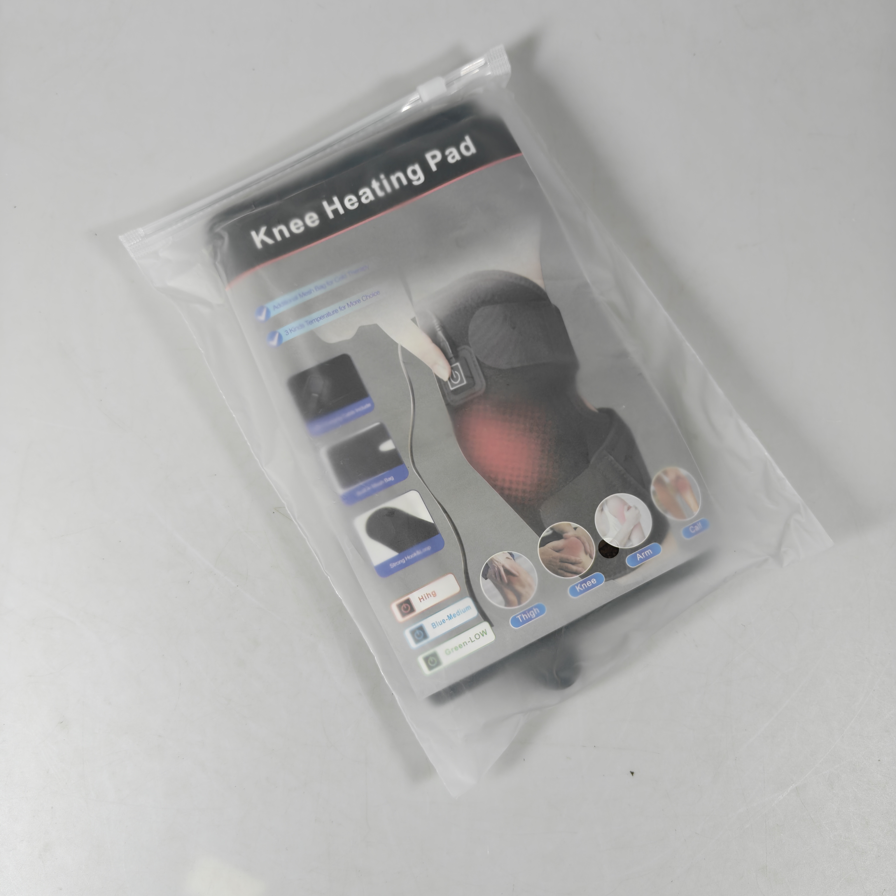 Gambar produk MIZION Sabuk Terapi Pemanas Lutut Elektrik Knee Pad Heating USB - MZ-3