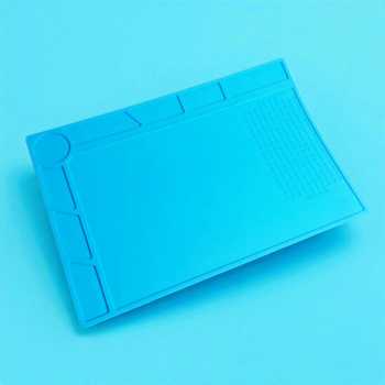 Gambar produk LUXIANZI Heat Insulation Working Mat Alas Matras Kerja 340x230mm - S-120B