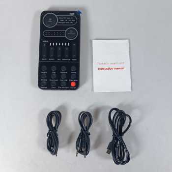 Gambar produk Myazs Voice Changer Sound Effect Live Portable Alat Perubah Suara - K9
