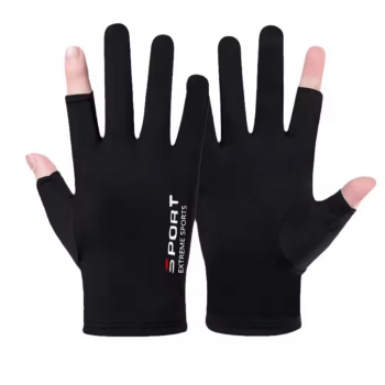 Gambar produk FMA Ice Silk Half Finger Cycling Gloves Unisex Outdoor Sports - FM-IS