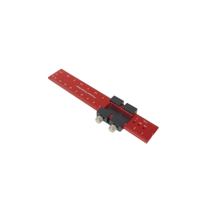 Gambar produk CSN Penggaris Mark Line Gauge T-Type Woodworking Measuring Ruler 160mm - C200