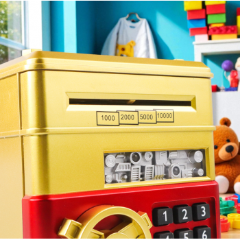 Gambar produk TARA Celengan Anak Electronic Bank Safe Box Money Model Brankas - T-8815