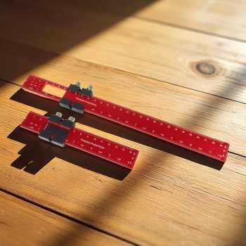 CSN Penggaris Mark Line Gauge T-Type Woodworking Measuring Ruler - C200