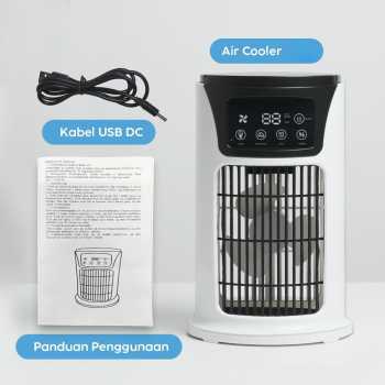 Gambar produk COMOPEZ Air Cooler Mini Fan AC 3in1 Kipas Penyejuk Ruangan 300ml - YY-01