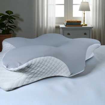 Gambar produk HEHUAI Bantal Memory Foam Orthopedic Pillow Reboud Butterfly Shape - MJ-8149