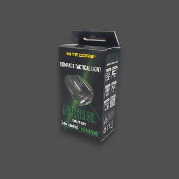 Gambar produk NITECORE Senter Pistol LED Green Laser Weapon Tactical UHi 25 900lm - NPL25 GL