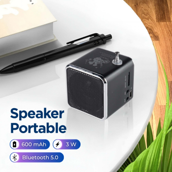Gambar produk NBY Speaker Bluetooth Portable Mini MP3 Player FM Radio 3W - TD-V26