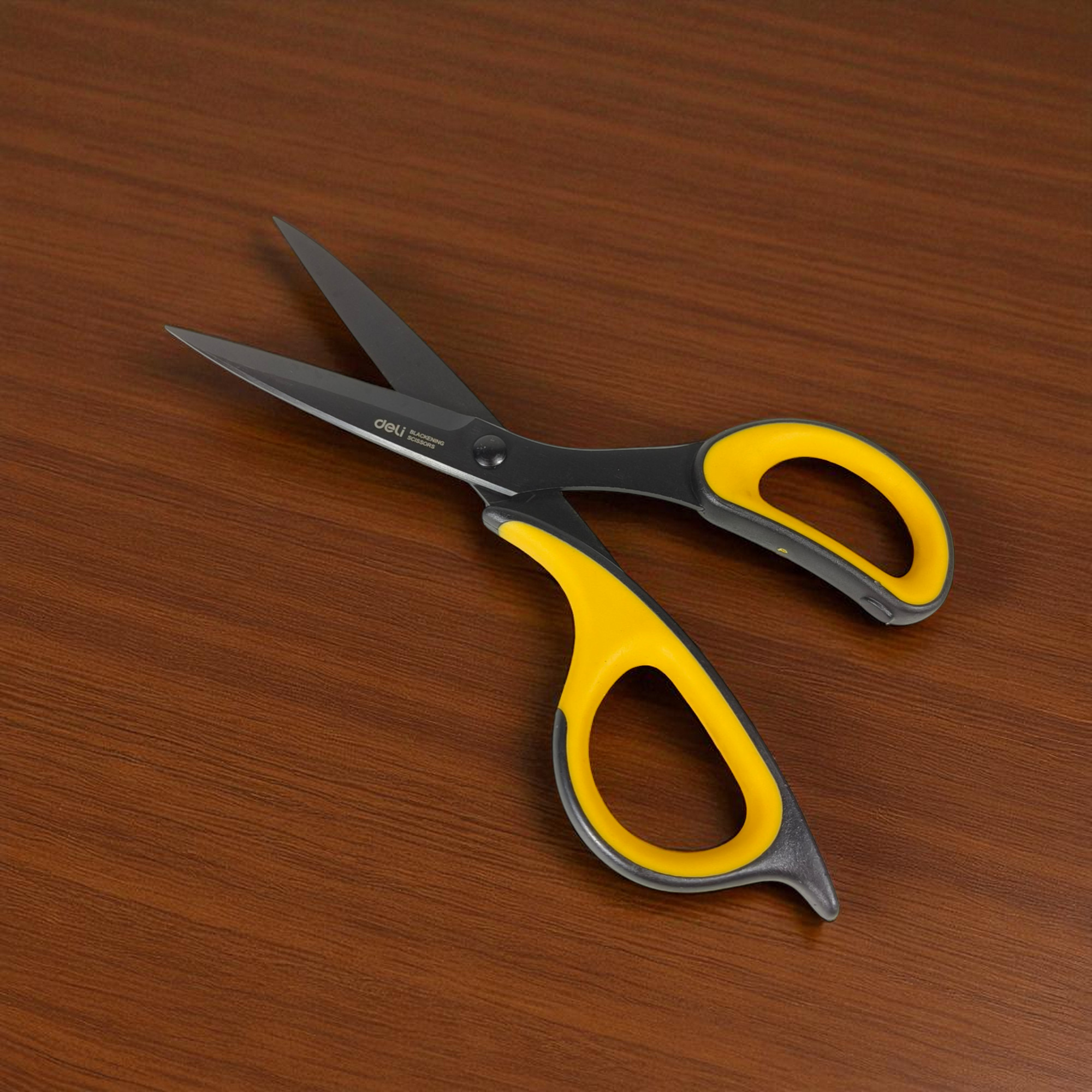 Gambar produk Deli Gunting Kertas Bahan Jahit Multifungsi Stainless Steel 17.5cm - 6027