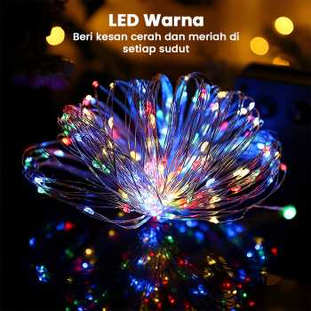 Gambar produk Lampu Hias String Lights Battery Box 50 LED 5M