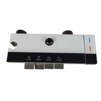 Gambar produk YUKI Set Shower Digital Panel LED Thermostat 4in1 Aluminium - YK087